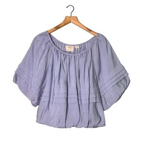 Maeve Lavender Off-Shoulder Blouse